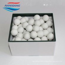 Daily production of 40 ton Inert ceramic aluminium packing balls 6mm in chemical 3-25mm 16%-25%Al2O3